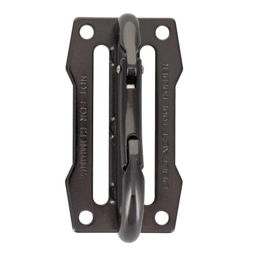 Sankyo Corporation DBLTACT Carabiner Tool Holder, Steel, Gunmetal, DT-TH-885G