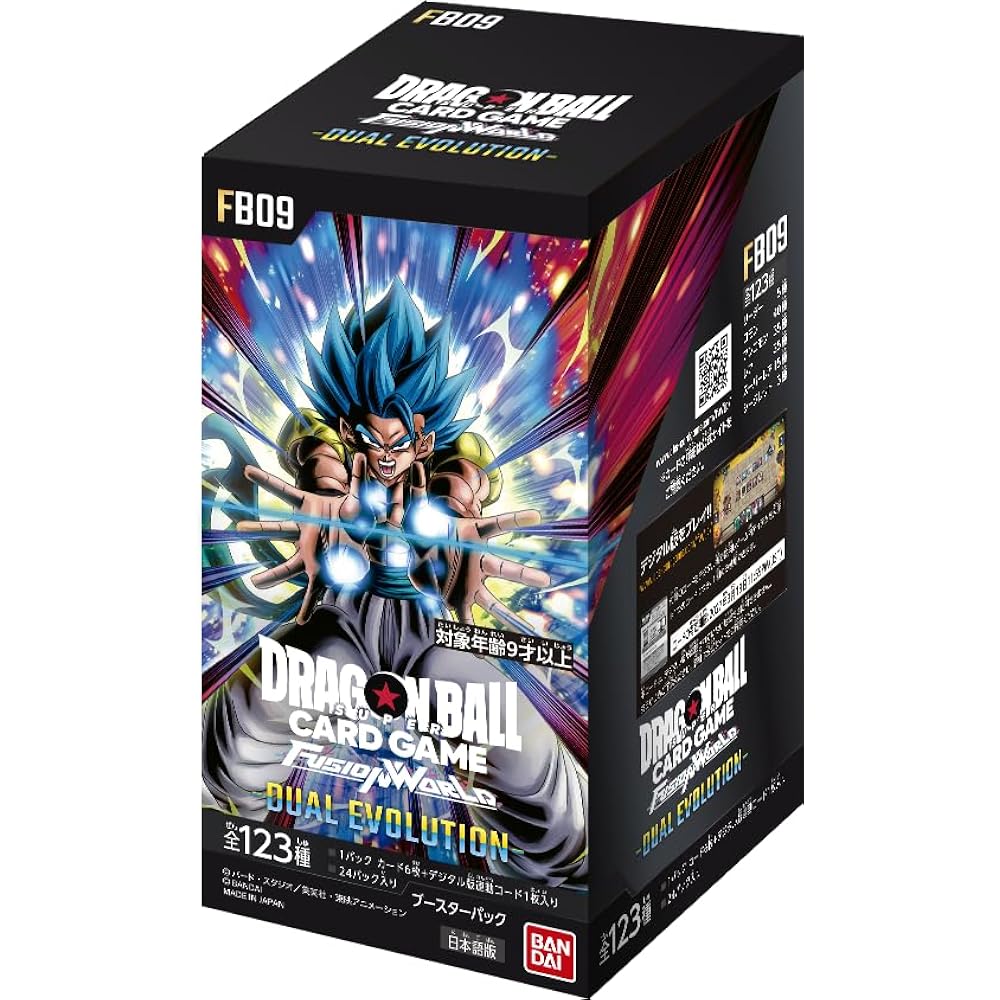 Bandai (BANDAI) Dragon Ball Super Card Game Fusion World Booster Pack DUAL EVOLUTION [FB09] (BOX)...