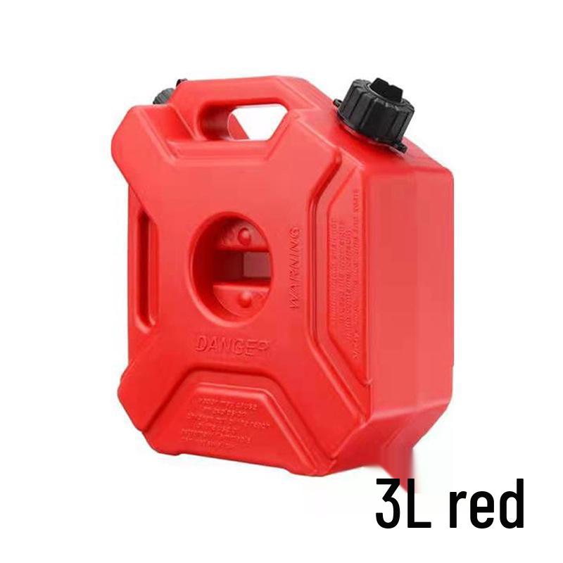 3L Plastic Fuel Tank & Gasoline Can for Car/Motorcycle Travel