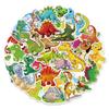 50 Photos/100 Photos Dinosaur Animals Cartoon Stickers Water Cup Notebook Skateboard Graffiti Waterproof Stickers