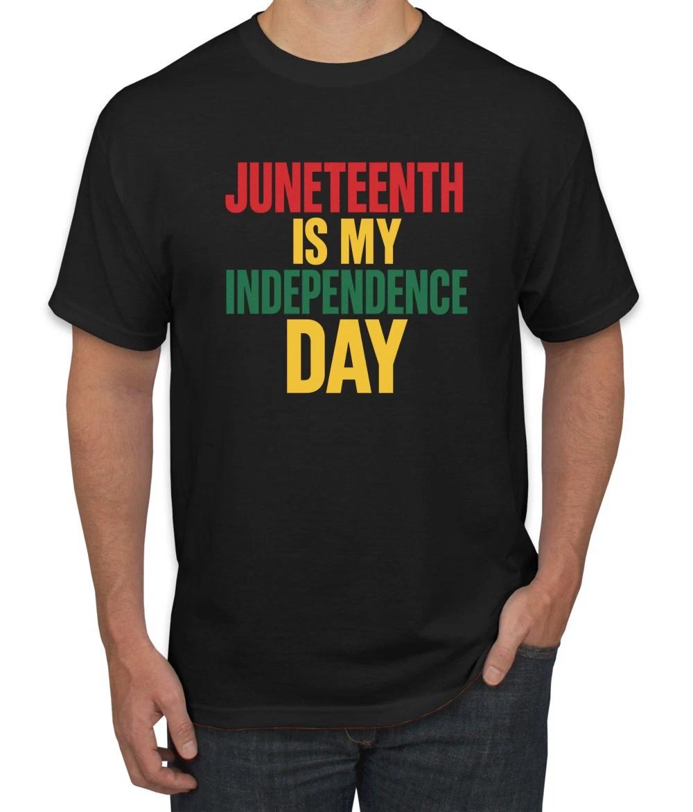 Juneteenth is My Independence Day African American Men s T- Shirt S