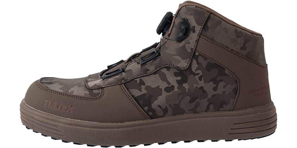 

TULTEX Safety Brown AZ51670_022 Dial-Type Mid-Cut Shoes,