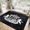 Sunderland Design Crystal Velvet Carpet Cozy Non?Slip Printed Rug For Bedroom Living Room Entrance