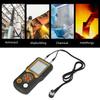HT‑1200 Digital LCD Ultrasonic Thickness Meter Tester Gauge Measuring Tool 2‑300mm Range