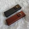 Classic Leather Presbyopic Glasses Case Women Elegant Leather Glasses Box Suitable for Narrower Glasses