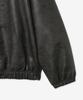 Vtwo 8261 Natural Washed Leather Hooded Jacket (Dark Brown)