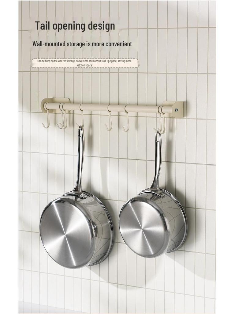 304 Stainless Steel Three-Ply Saucepan with Single Handle for Induction, Ideal for Baby Food, Noodles, and Household Cooking.