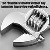 6/8/10/12inch Adjustable Wrench Professional Shifters Spanner with Wide Calibers Opening for Household