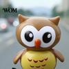 Durable Solar Dashboard Toy Funny Dancing Duck Toys, Creative Fun Swinging Shaking Head Owl Car Decorations Desktop Ornaments Interior Plastic
