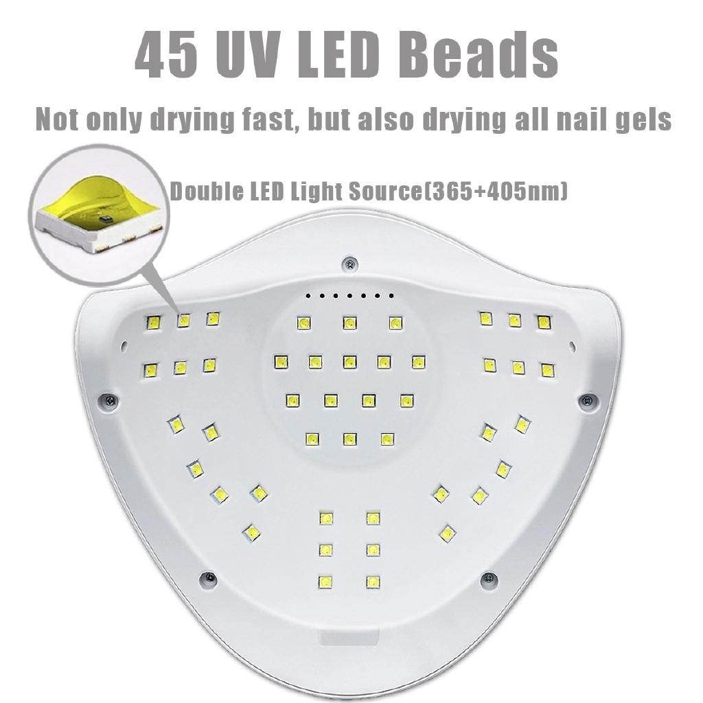 120W SUNX5 MAX 45 Led Nail Light-Curing Lamp Phototherapy Manicure Timer Portable Nail Manicure 110-240V