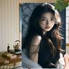 Vintage Iron Wall Art Elegant Woman Portrait Modern Home Decor Xcm