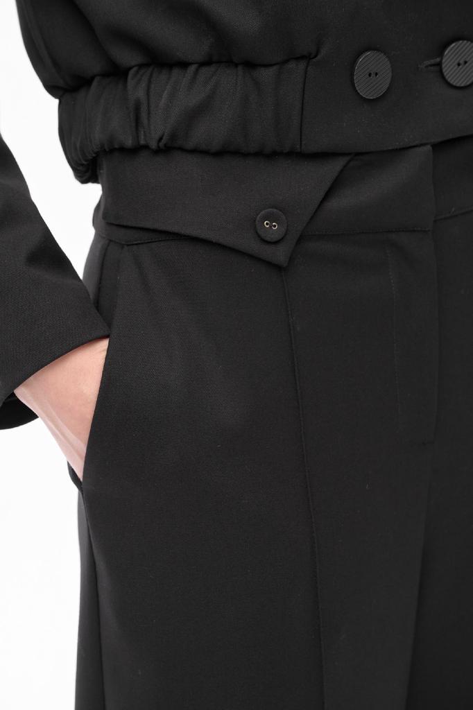 Emma Black Women's Trousers 36