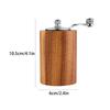 Handbetriebene Pfeffermühle Küche Manuell Massivholz Schwarzer Pfeffer Mühle Haushalt Meersalz Pfefferpulver Mahlflasche