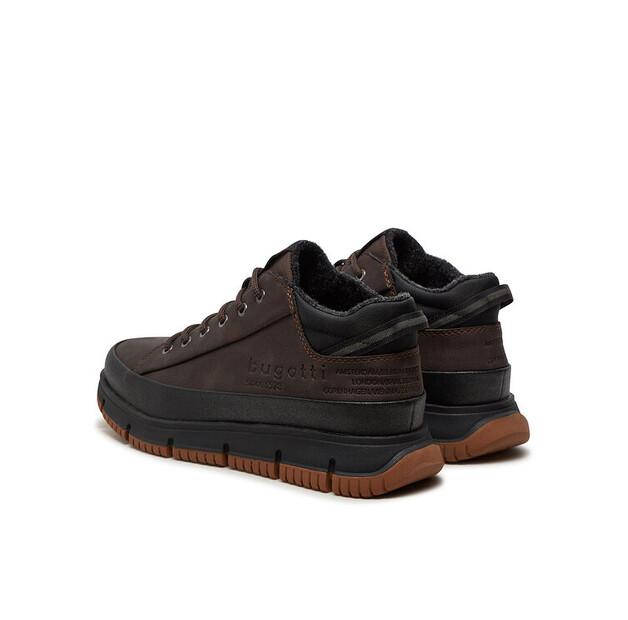 Brown Bugatti Ankle Boots 341-AC238-5000
