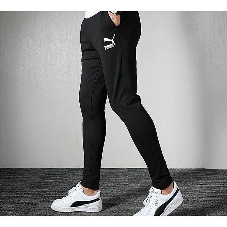 Puma Classics Sweat Pants OH T with Drawcord Men Bottoms Black 595903-01