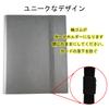 6KJFEIWG Card Card File 360 Card Card Case File with 9 Pockets Case/Trading (Holds Cards) Binder/Trading (Black)