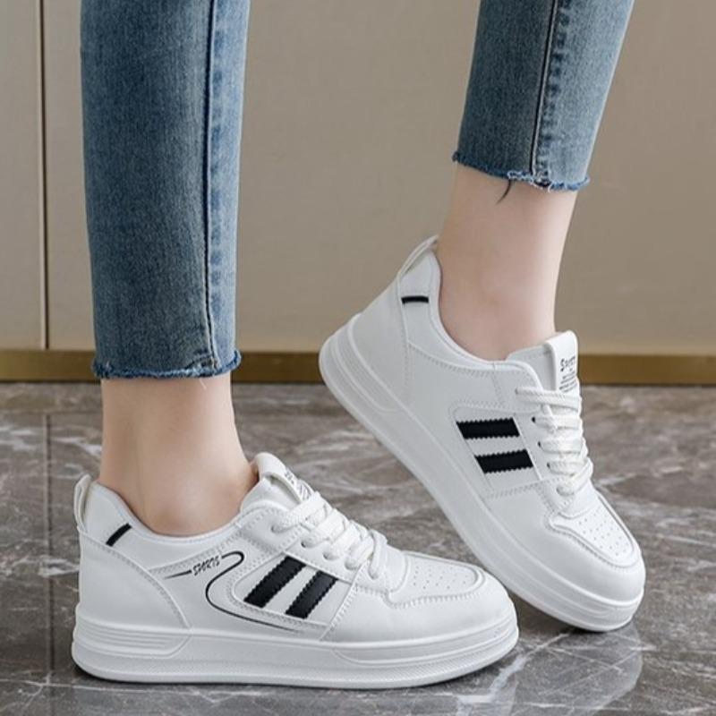 

Women Sneakers 2026 Spring Autumn New Breathable Mesh Casual Small White Shoes Fashion Korean Version All-match Lady Board Shoes 35 чёрный