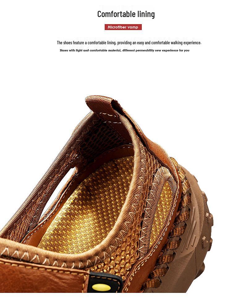 Men's Summer Casual Cross-Border Breathable Mesh Sandals