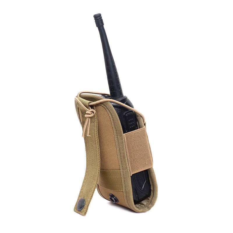 1000D Tactical Molle Radio Walkie Talkie Pouch Waist Bag Holder Pocket Portable Interphone Holster Carry Bag For Hunting Camping