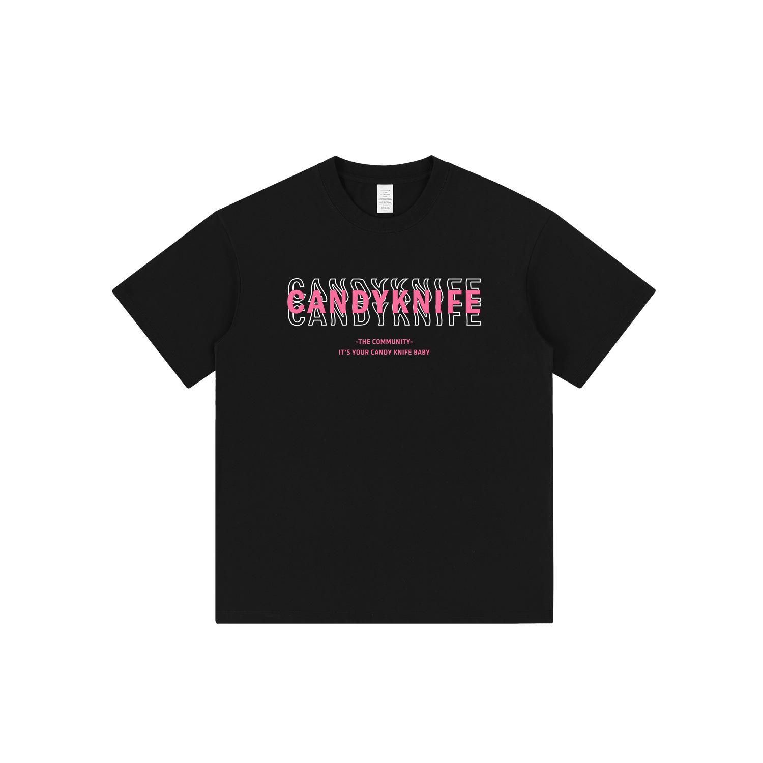 

Unisex Japanese Retro Print Heavyweight Cotton Short Sleeve T-Shirt 2XL