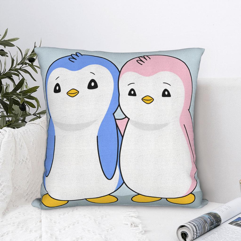 P-Pudgy Penguin Pillow Case Morden Pillow Cover Custom Pillowcases For Living Room Bed Chair