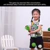 Children Throw and Catching  s Game Toy Plastic Kids Sports Interactive Toys Red