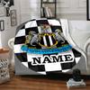 Custom Name "Juventus Crest Badge" Blanket for Couch & Bed, Plush Cozy Fuzzy Blanket Super Soft & Warm Blankets for Fall and Winter. 0908275