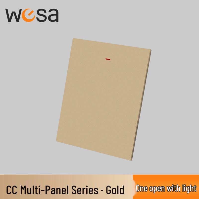 CC New Style 16A Multi-Gang European Socket Panel with Flame Retardant Protection and Switch