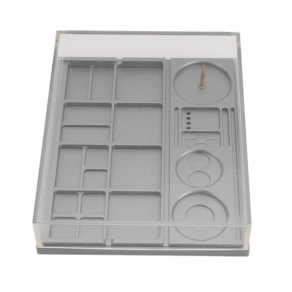 Uhrenteile Aufbewahrungsbox Schrauben Komponente Uhrwerk Aufbewahrung Uhrenteile Organizer Staubschutz Uhr