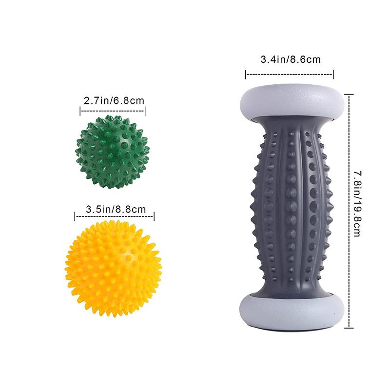 Fußrolle für Plantarfasziitis und Neuropathie Fußmassagegerät zur Linderung von Plantarfasziitis Neuropathie Reflexzonentherapie-Werkzeug