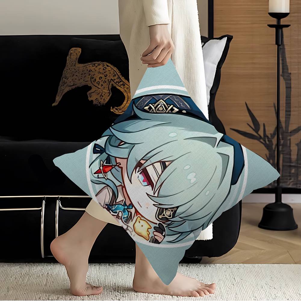 Honkai Star Rail Anaxa pillow cover sofa cushion cover home room decoration children gift