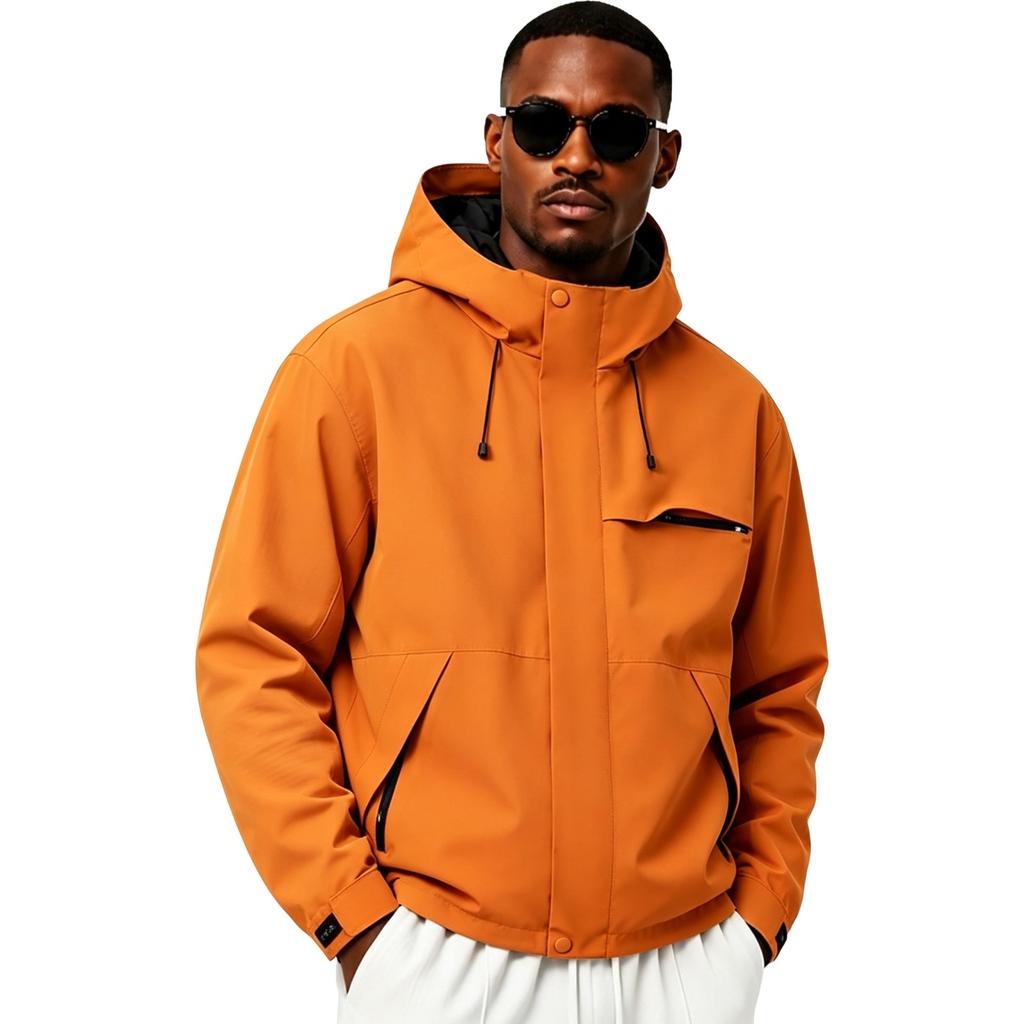 Herren Damen Mode Outdoor Windjacke Leicht für Frühling Herbst Wandern