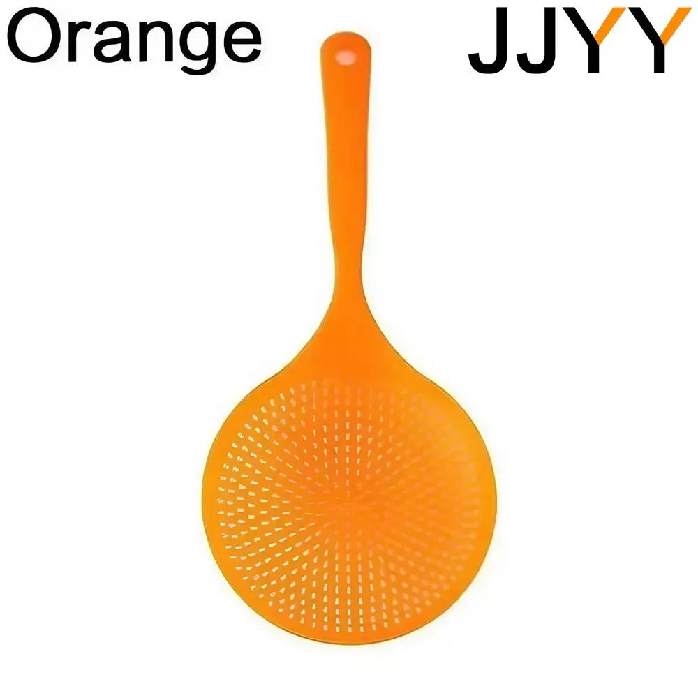 High Temperature Resistant Large Colander Kitchen Scoop Noodle Strainer Anti-Scald Vegetable Skimmer for Efficient Cooking