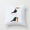 Luxury Home Decor Cushion Cover Office Sofa Cushion Cover Cartoon Animal Hedgehog Dog Pattern Pillow Cover