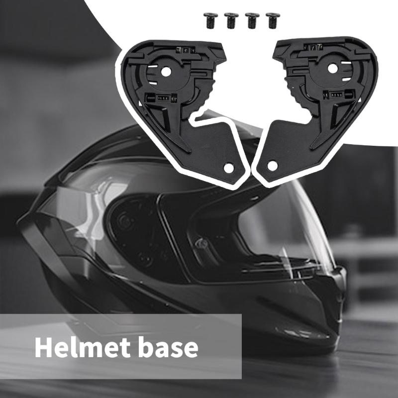 Motorcycle Helmets Visors Gear Base Plate for JHM-802 AIMIT 803 Replacement Face Shield Visors Base Helmets Accessories