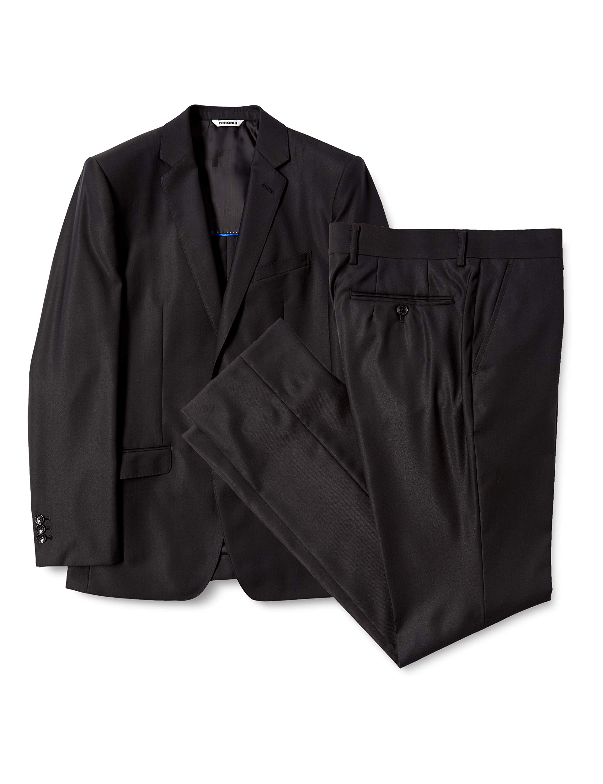 

Takakyu Renoma Homme 110010953300610 2-Pant Suit, Y6, Men s, Black,