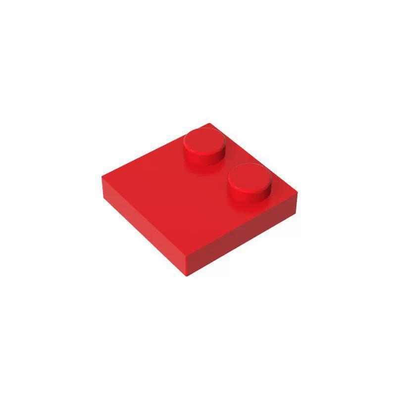 50pcs 33909 Tile Accessories DIY Plastic Plates Building Blocks 2x2 Modified Thin Bricks MOC Compatible Educational Toys for Kid