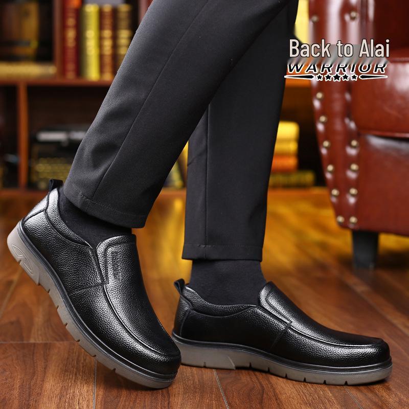 Warrior Herren Echtleder Atmungsaktiv Rutschfest Freizeitschuhe