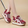 Autumn New Heightening Thin Shoes, Breathable and Lightweight Sneakers, Casual and Versatile Platform Women