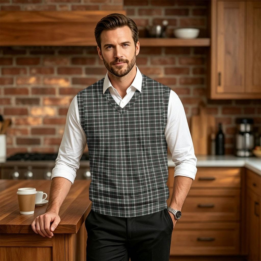 Men's Casual Wool- V-Neck Knit Sweater Vest for Commute
