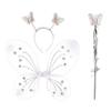 Cosplay Ladies Party Decor Butterfly Wings Princess Hair Hoop Fancy Dress Set Fairy Wand