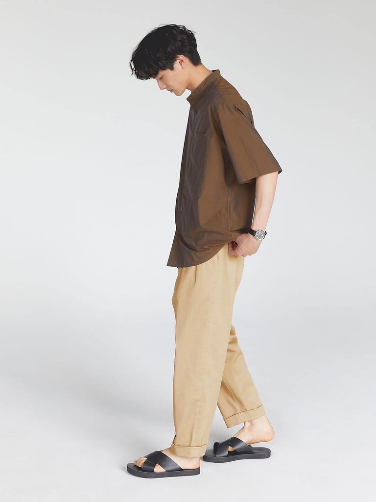[United Arrows Green Label Relaxing] Special Order [Web Exclusive] <3/2 WORKS> GLR 2-Pleat Chino Pants, Size 32145993214, 2370 Beige (23), L