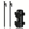 Outdoor camping adjustable canopy pole holder large diameter bracket camping tent canopy accessories strut fixing tube base