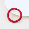 High-Elastic Embroidery Thread Hair Tie for Women - Twisted Ponytail Holder