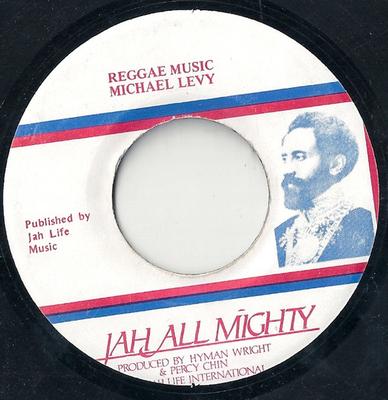 7inch Record MICHAEL LEVY  Reggae Music NONE Jah All Mighty US Reggae Ska  Dub Used