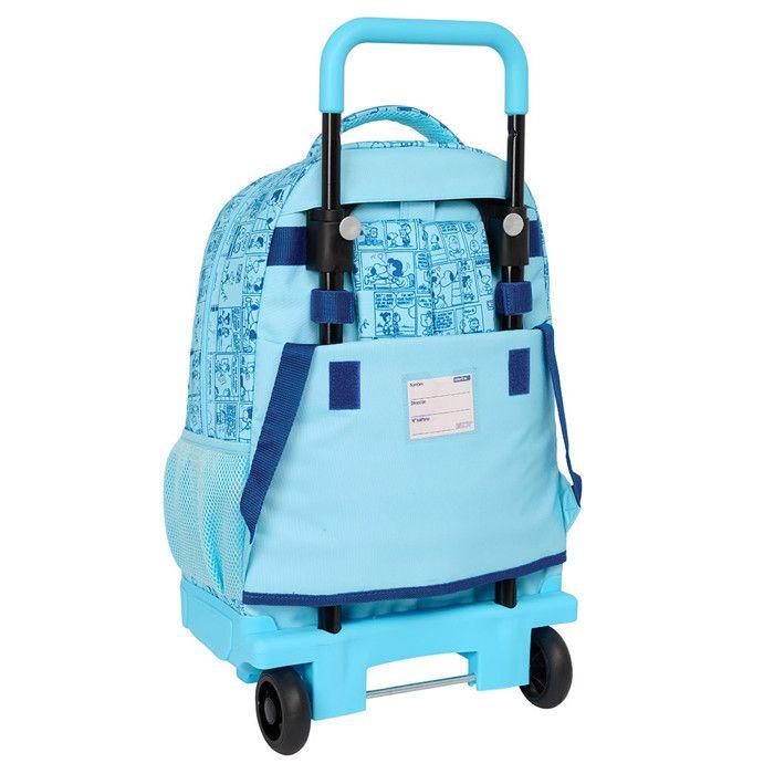 Sac À Dos À Roulettes - SAFTA - Snoopy Love - Compact - Amovible - Confortable