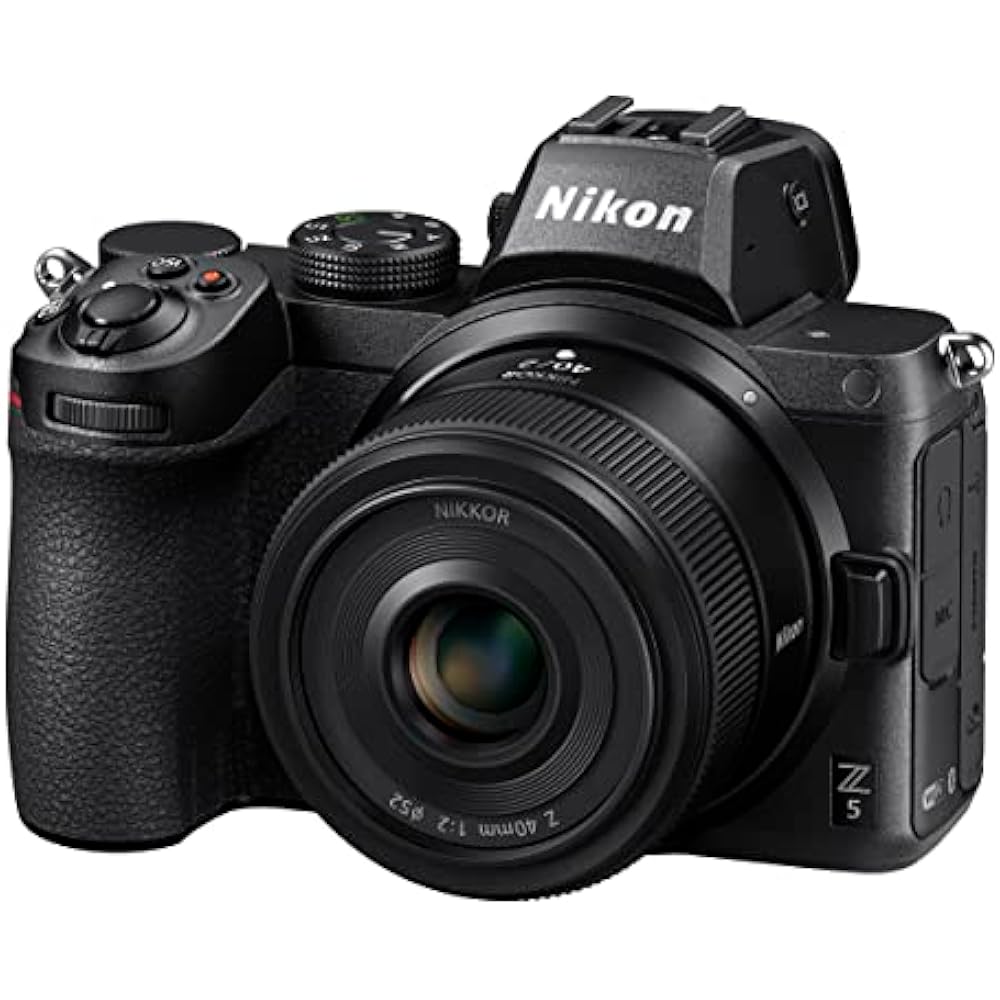 Nikon Single Focus Lens NIKKOR Z 40mm f/2 Z Mount Full Size Compatible Black