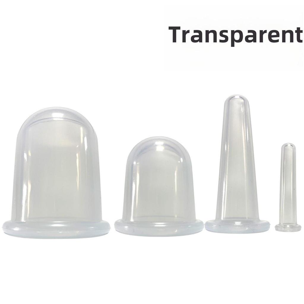 Silicone Transparent Negative Pressure Cupping Device for Home Massage and Moisture Absorption