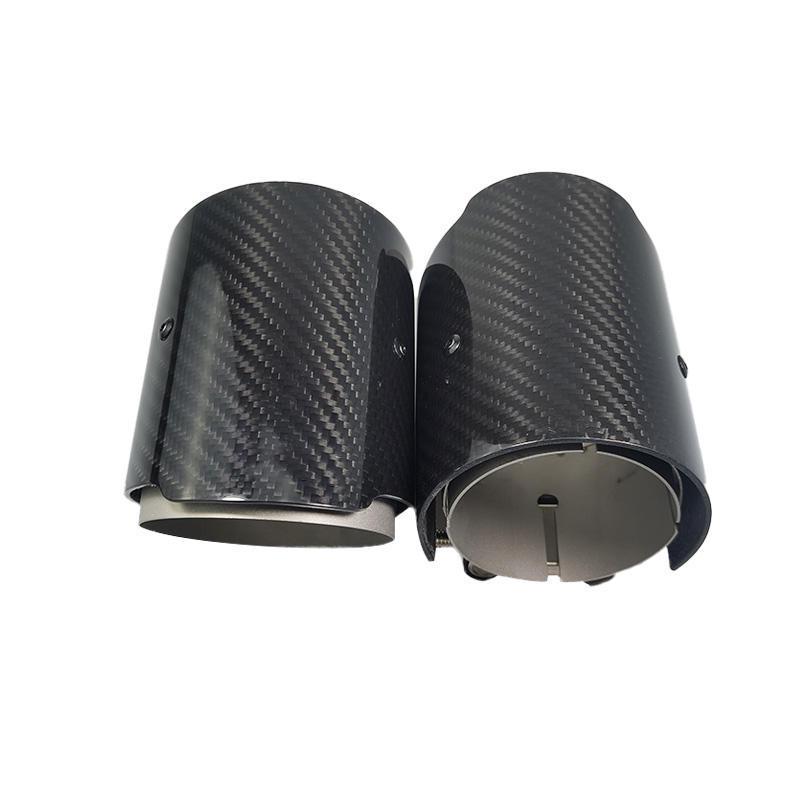 BMW M2/M3/M4 Stainless Steel Carbon Fiber Exhaust Muffler Tailpipe