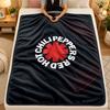 Flannel BlanketRed Hot Chili Peppers Warm Soft Throw Blanket for Indoor Sofa Bed Living Room Use